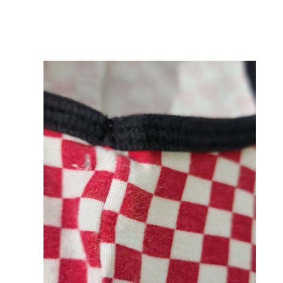 Nascar Women's Track Girl Checkered Race Tank Top Sport Size 14/16 - Picture 7 of 9